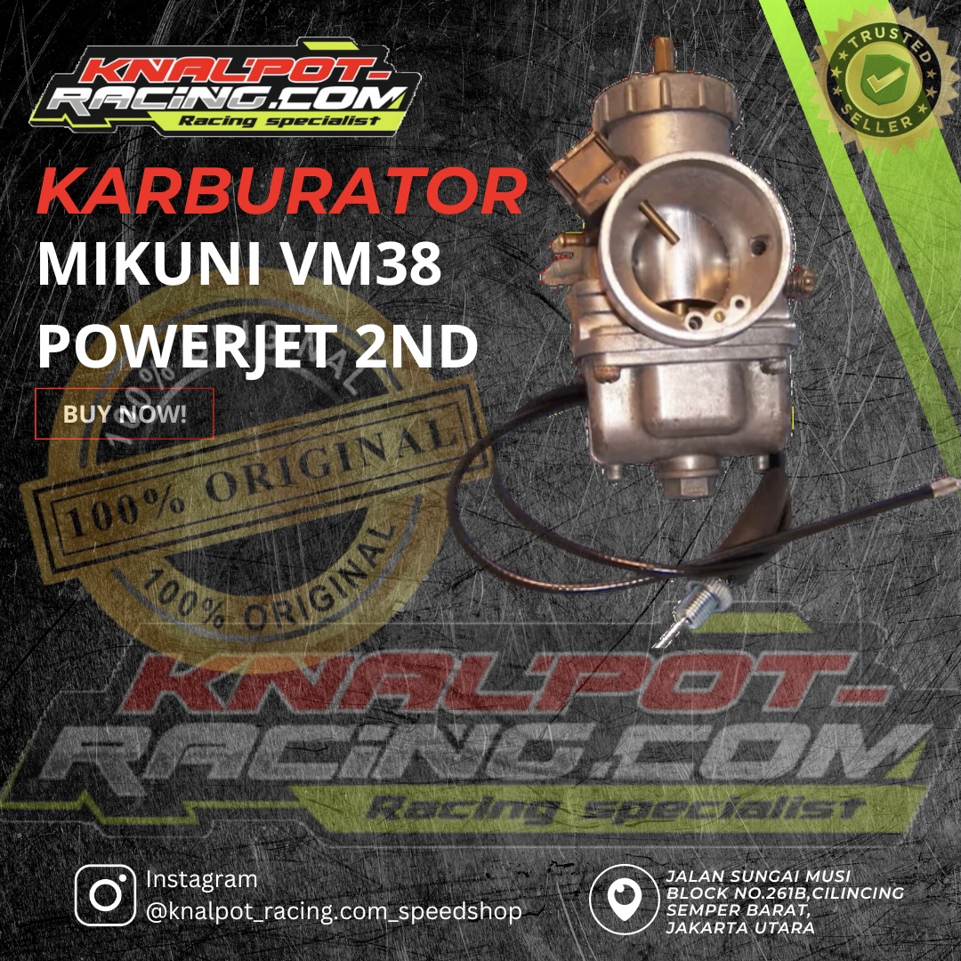 KARBU KARBURATOR MIKUNI VM38 POWERJET 2ND